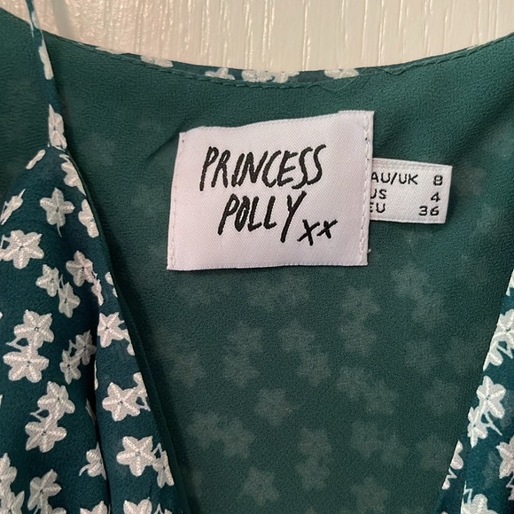 Princess Polly Flower Mini Dress - Picture 2 of 3